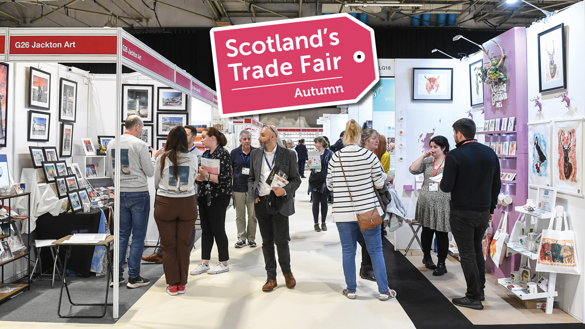 Busy tourist season boosts Scotland’s Trade Fair Autumn Gifts Today