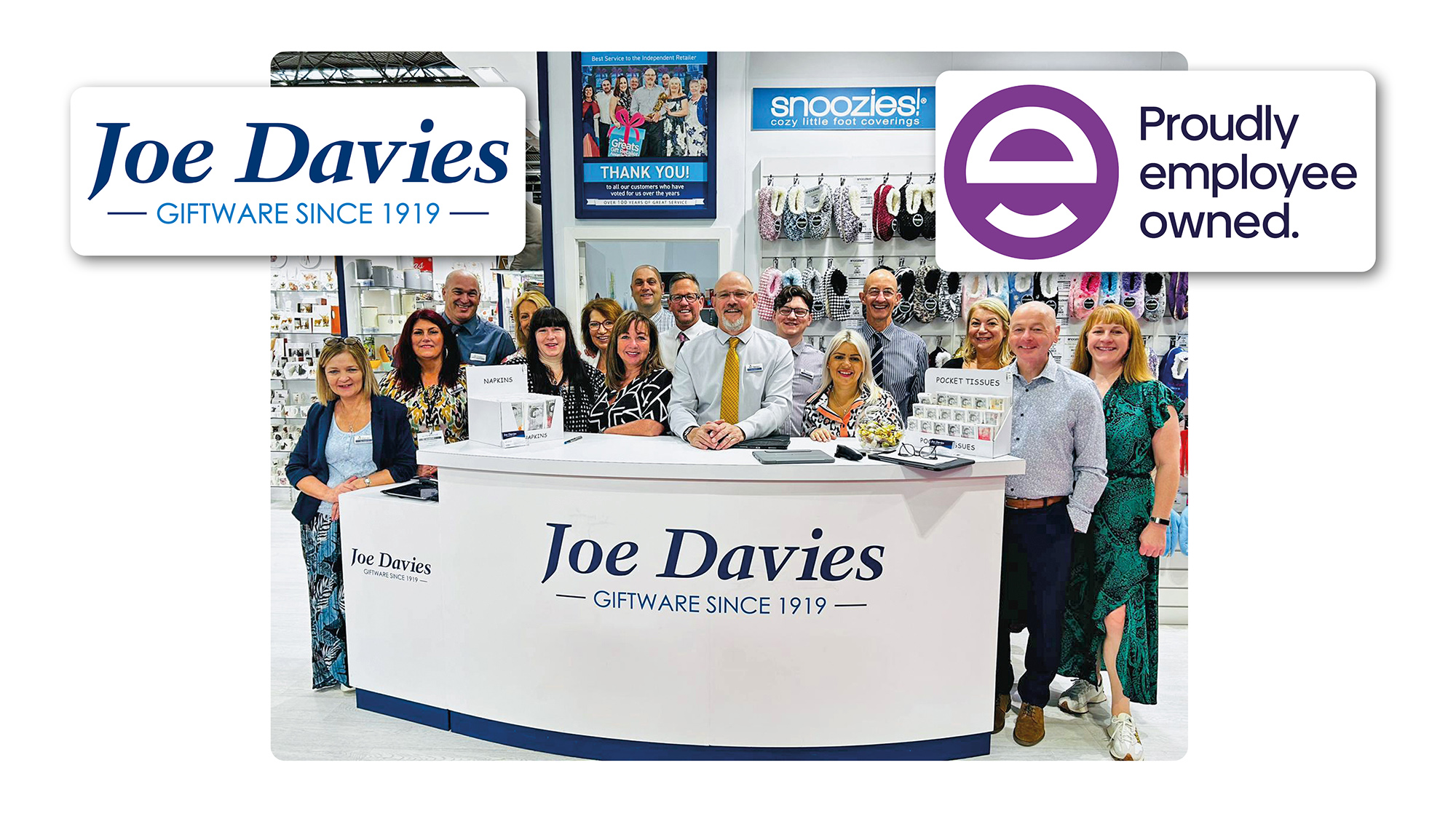 Joe Davies to become 100% employee owned - Gifts Today